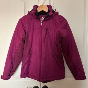 Women’s Small Crisp Berry Zeroxposur Coat, only worn a few times